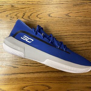 Under Armour Steph Curry 3Zer0 3 Royal Blue Size 14 Sneakers Basketball Shoes